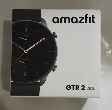 Смарт годинник Amazfit GTR 2 New Version Midnight вологозахищений розумний годинник фітнес трекер Чорний, фото 3