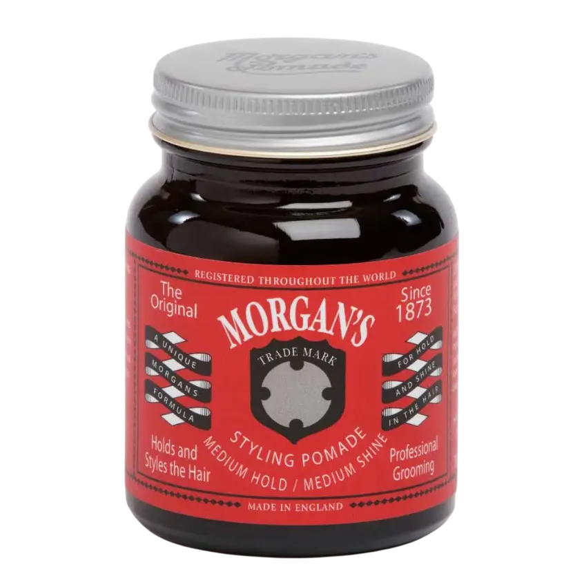 Помада середньої фіксації/середнього блиску Morgans Pomade Medium Hold and Shine, 100г