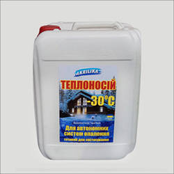 Рідина для систем опалення Akrilika Теплоносій -30°C 10л