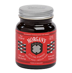 Помада середньої фіксації/середнього блиску Morgans Pomade Medium Hold and Shine, 100г