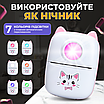 Принтер міні для дітей термопринтер дитячий міні-принтер бездротовий акумуляторний портативний, фото 2