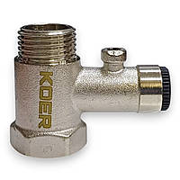 Клапан бойлера 1/2 Koer KR.1039 без ручки