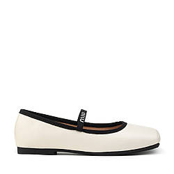 Балетки жіночі молочні Berisstini