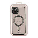 Чохол TPU Metallic Full Camera with Magsafe для iPhone 15 Колір Silver, фото 7