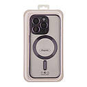 Чохол TPU Metallic Full Camera with Magsafe для iPhone 14 Pro Max Колір Dark Purple, фото 5