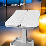 Дзеркало з підсвіткою для макіяжу, зеркало з підсвіткою настільне, дзеркало косметичне білий (3300), фото 3