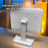 Дзеркало з підсвіткою для макіяжу, зеркало з підсвіткою настільне, дзеркало косметичне білий (3300), фото 2