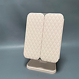 Дзеркало з підсвіткою для макіяжу, зеркало з підсвіткою настільне, дзеркало косметичне білий (3300), фото 8