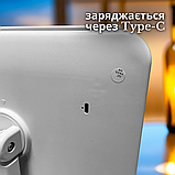 Дзеркало з підсвіткою для макіяжу, зеркало з підсвіткою настільне, дзеркало косметичне білий (3300), фото 5