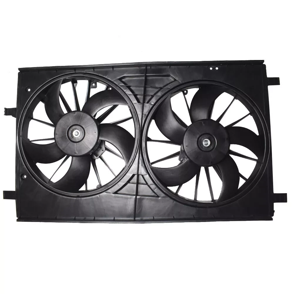 Дифузор з вентиляторами Jeep Compass 06-16, Patriot 07-17, Chrysler 200 11-14 (Китай/Тайвань) 68002661AA