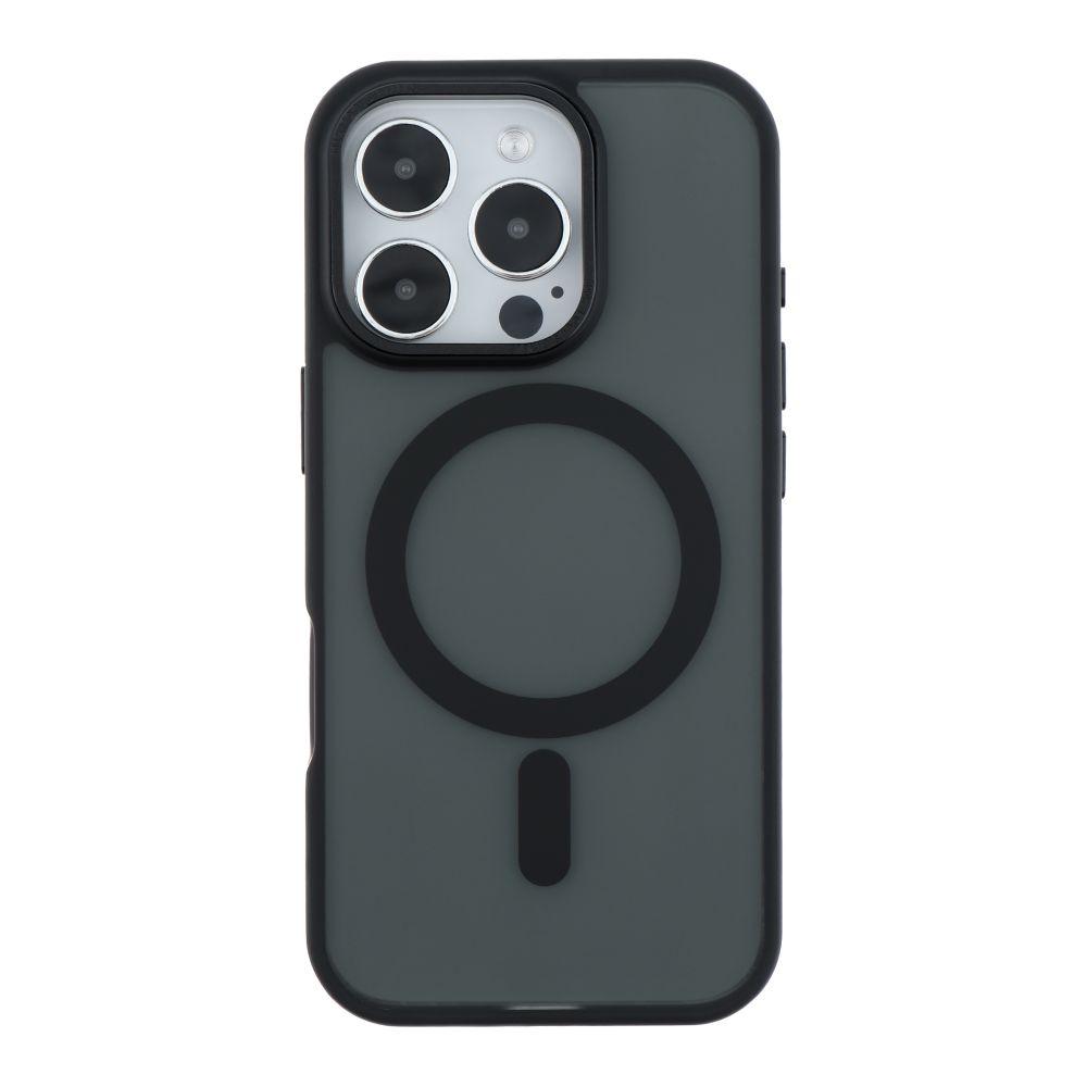 Чохол TPU+PC Goldencis Matte with MagSafe для iPhone 16 Pro Max Колір Black