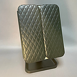 Дзеркало з підсвіткою для макіяжу, зеркало з підсвіткою настільне, дзеркало косметичне чорний (3300), фото 8