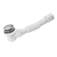 Сифон для душового піддону click-clack Zerix CLICK CLACK клік-клак клік клак