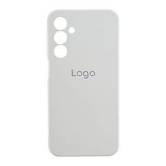 Чехол Liquid Silicone (AA) Full Camera для Samsung Galaxy M35 5G (M356) Цвет 09.White