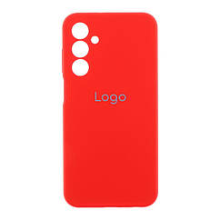 Чохол Liquid Silicone (AA) Full Camera для Samsung Galaxy M35 5G (M356) Колір 14.Red