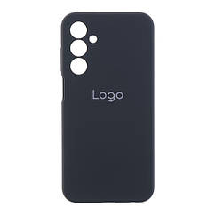 Чохол Liquid Silicone (AA) Full Camera для Samsung Galaxy M35 5G (M356) Колір 15.Dark Grey