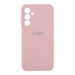 Чохол Liquid Silicone (AA) Full Camera для Samsung Galaxy M35 5G (M356) Колір 19.Pink Sand