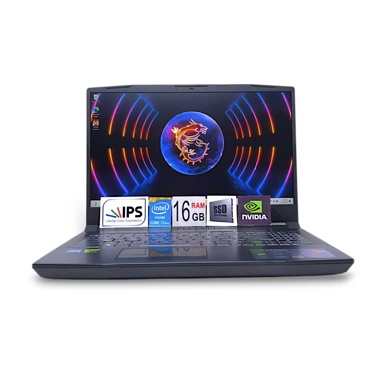 Ноутбук MSI Katana 15.6"144Gz IPS FHD Core i7-13620H 10ядер 16GB SSD1TB Nvidia RTX 4060 8GB