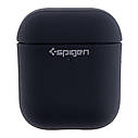 Футляр TPU Spigen Leather Armor для Airpods 1/2 Колір Dark Green, фото 9