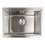 Кухонна мийка Nett NS-5742 нержавіюча прихована 3.0/1.0, фото 5