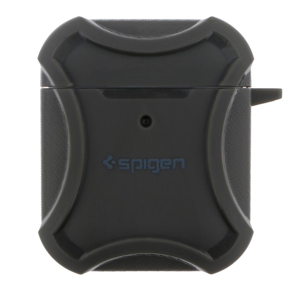 Футляр TPU Spigen DuraPro Flex with Hook для Airpods 1/2 Цвет Grey, фото 1