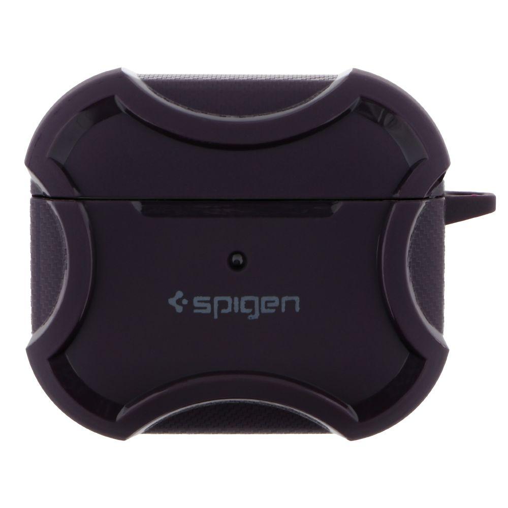 Футляр TPU Spigen DuraPro Flex with Hook для Airpods 3 Колір Purple, фото 1