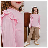 Кофтинка для дівчинки в рубчик Дана, розміри 92-116, фото 4