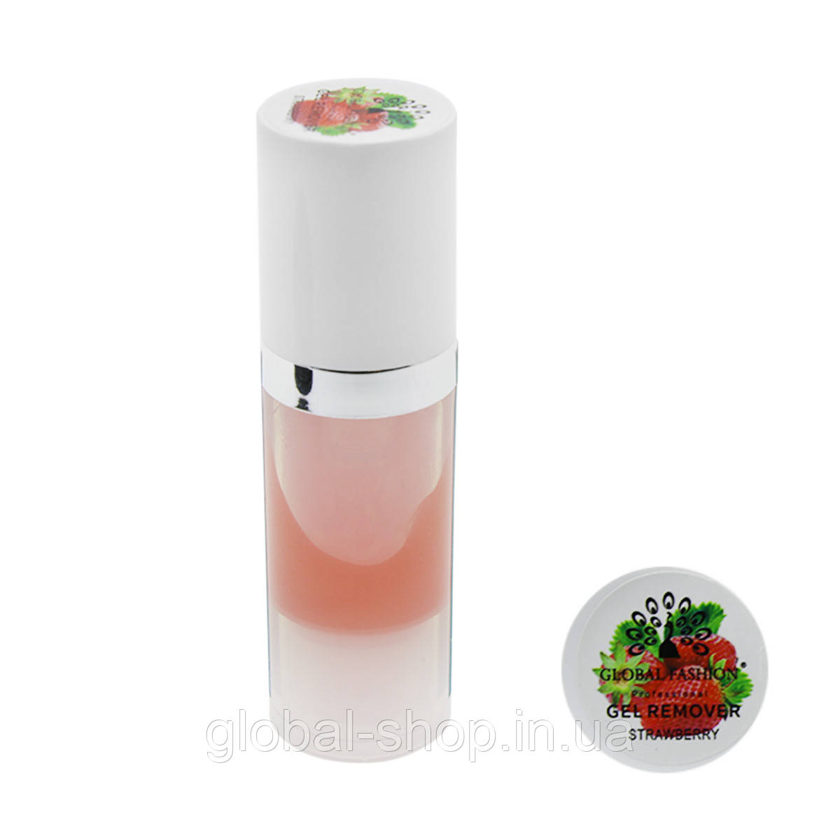 Гель-рімувер для зняття вій Gel Remover, Strawberry, 10 ml