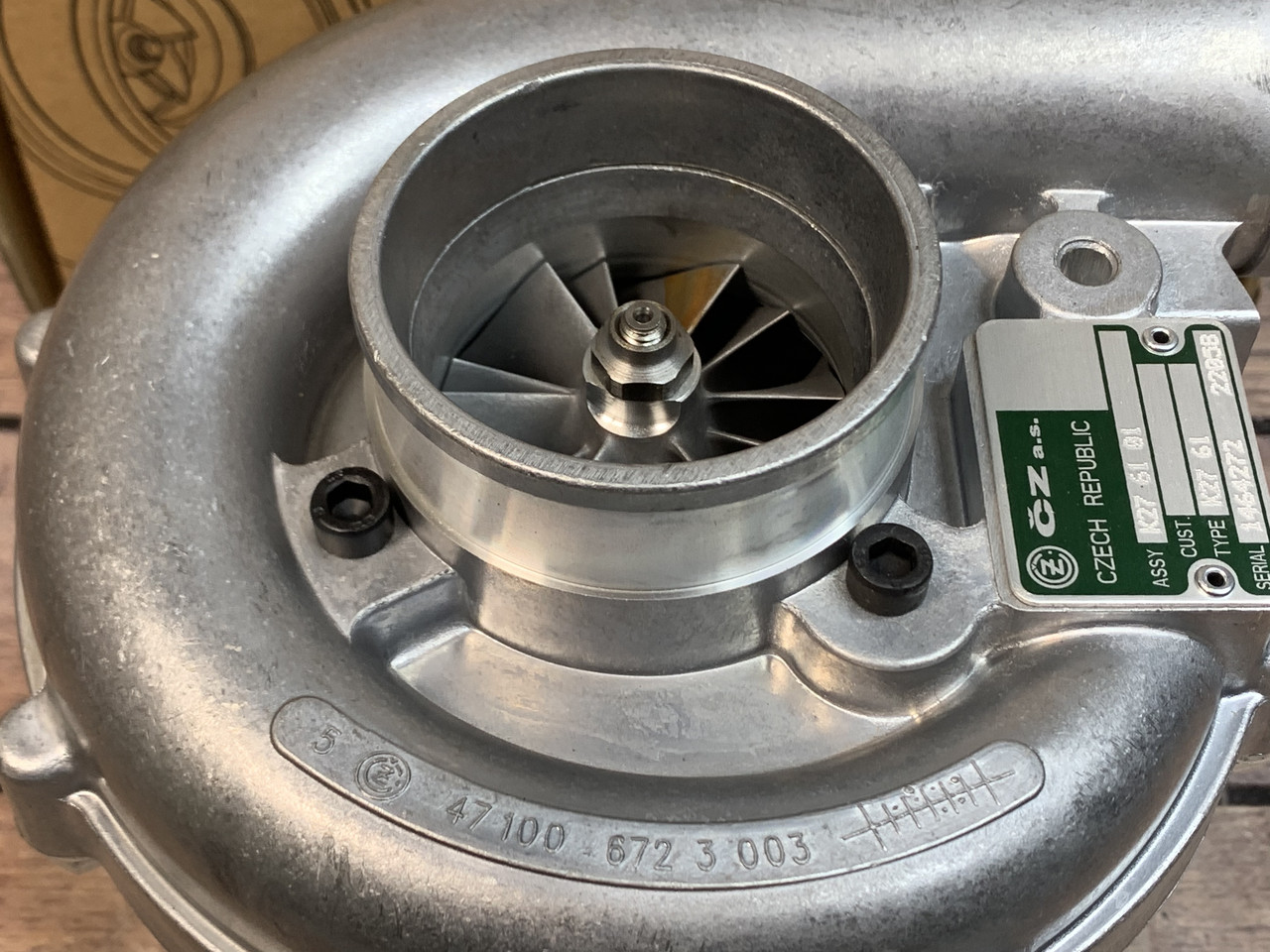 Турбокомпресор К27-61-01 МТЗ CZ Strakonice (Чехія, оригінал