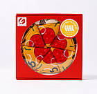 Подарунковий набір шкарпеток "Піца томат" 4 пари. Подарунковий бокс із яскравими шкарпетками "Піца", фото 6