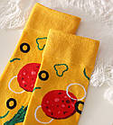 Подарунковий набір шкарпеток "Піца томат" 4 пари. Подарунковий бокс із яскравими шкарпетками "Піца", фото 10