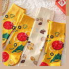 Подарунковий набір шкарпеток "Піца томат" 4 пари. Подарунковий бокс із яскравими шкарпетками "Піца", фото 5