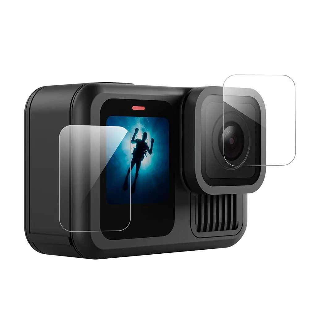 Захисне скло для екрану та об'єктив із загартованого скла для GoPro 13 Telesin S6-FLM-07-TGP