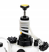 Установка для заміни гальмівної рідини з ручним насосом (2.5 л) 2 бар F14102, фото 3