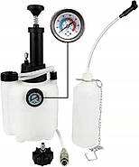 Установка для заміни гальмівної рідини з ручним насосом (2.5 л) 2 бар F14102, фото 5