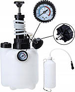 Установка для заміни гальмівної рідини з ручним насосом (2.5 л) 2 бар F14102, фото 4