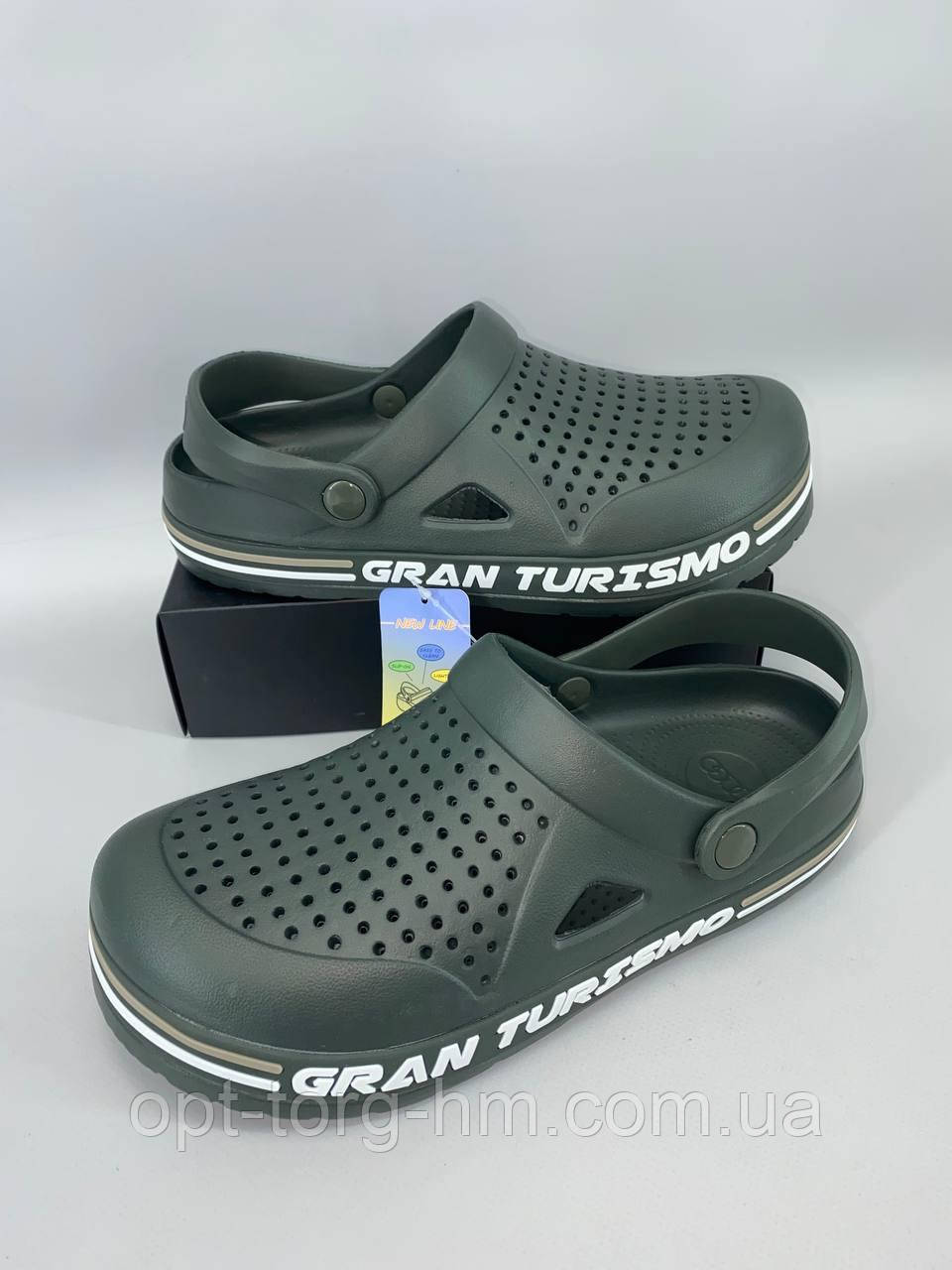 Легкі та дихаючі крокси з вирізами "Gran Turismo" Хакі, фото 1