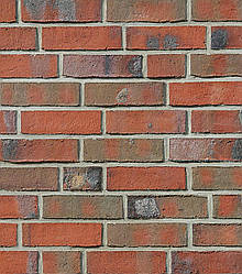 Цегла лицьова Wiesmoor rotblau-bunt NF