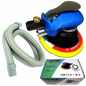 Ексцентрикова пневматична шліфувальна машина  Silver (S10481) 150мм