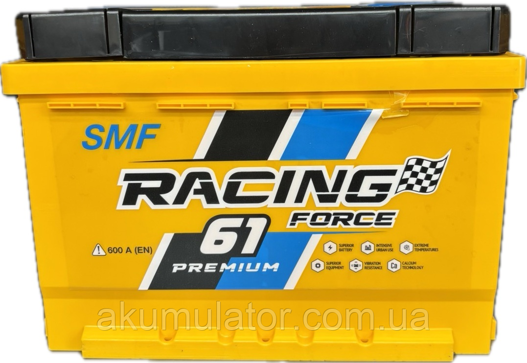 Аккумулятор автомобильный FORSE WESTA 61 Ah (R+) (600А) SMF