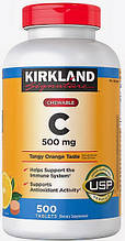 Kirkland Вітамін C 500 мг, 500 жувальних таблеток