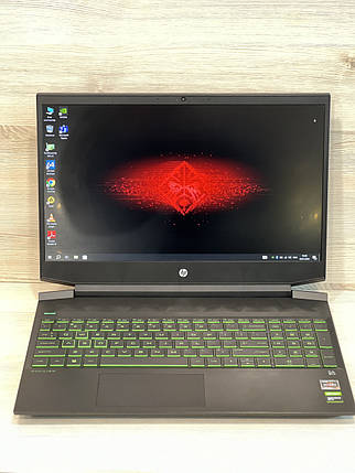 Ігровий ноутбук HP Pavilion Gaming - 15.6" FHD IPS 144hz|AMD Ryzen 7 5800H|RAM 16GB|SSD 1TB|GTX 1650 4GB, фото 1