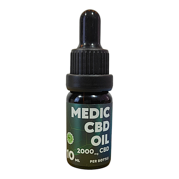 Олія КБД CBD oil 2000мг Broad Spectrum Польща