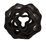 Бордюрна пластикова стрічка 15 см 9 метрів коричнева VARTCO (Польща), фото 4