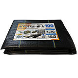 Агротканина 100 г/м2 1.7х10 метрів Shadow пакетована, фото 4