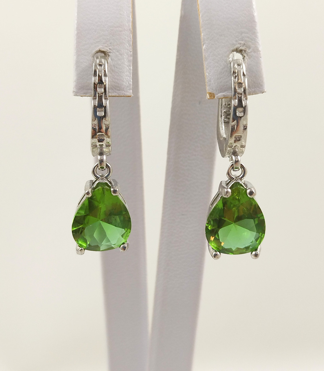 Сережки срібні з султанітом С1349/В-слт, фото 1