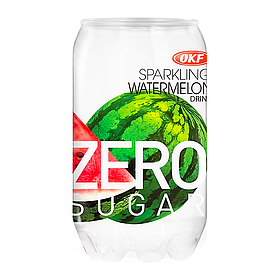 Газировка OKF Sparkling Zero Sugar Без цукру зі смаком кавуна 350 мл