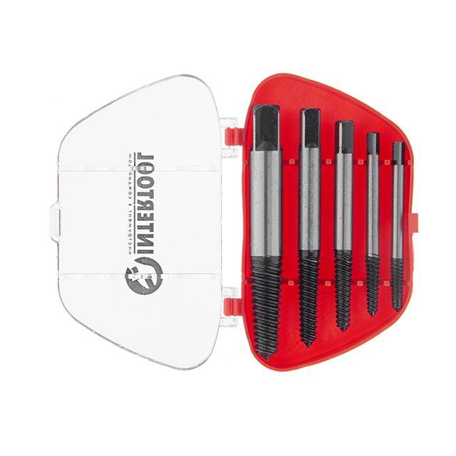 Набір екстракторів для гвинтів 5 од. INTERTOOL SD-8005, фото 1
