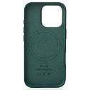 Силіконовий чохол OrigCase "Colors" with MagSafe для iPhone 16 Pro Max Lake Green, фото 3