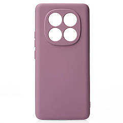 Силіконовий чохол SOFT Silicone Case для Xiaomi Redmi Note 14 Pro Plus 5G (без лого) лаванда